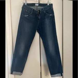 SOLD!!!!   Hudson cuffed jeans size 31